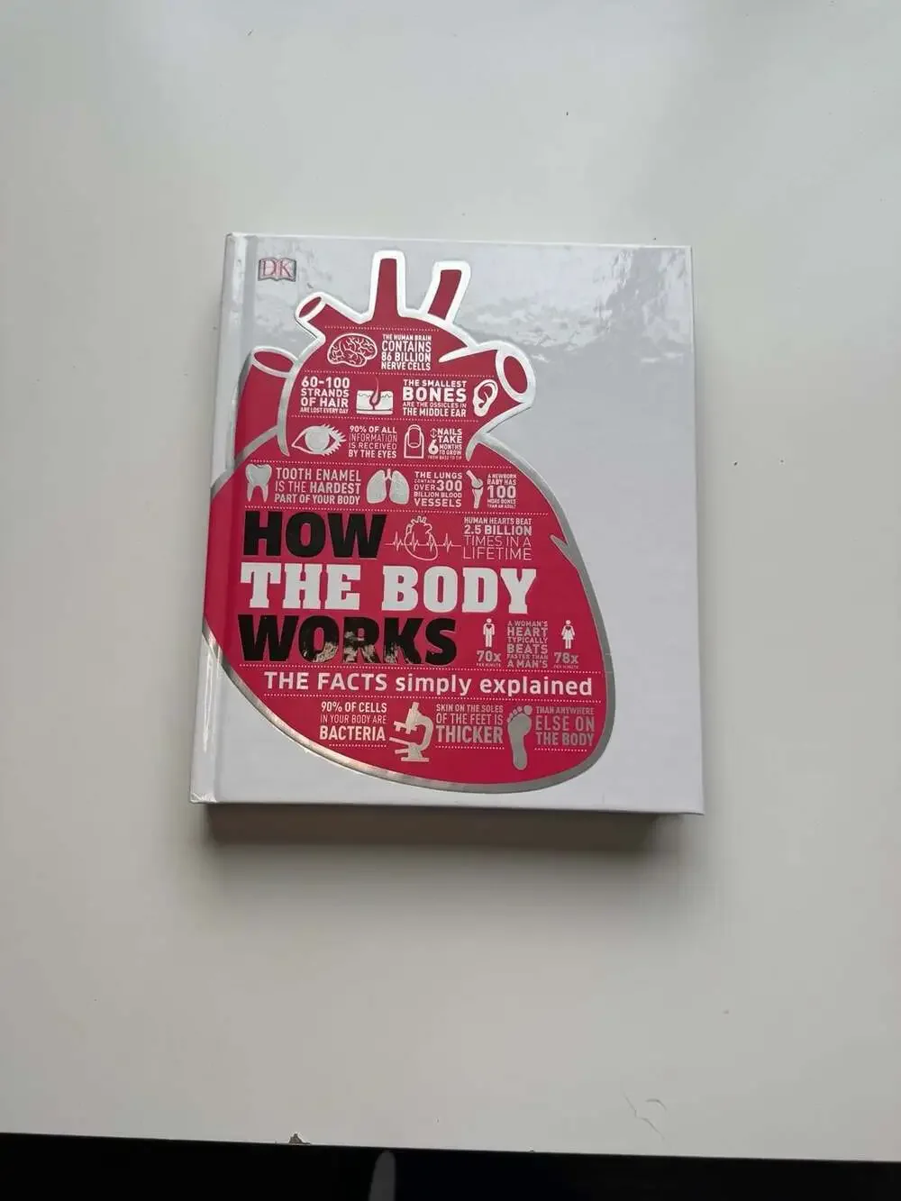 How The Body Works The Facts Simply Explained By DK Hardcover Book